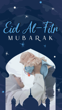 Joyous Eid Al-Fitr Instagram reel Image Preview