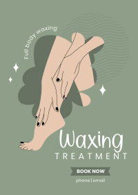 Leg Waxing Poster Image Preview