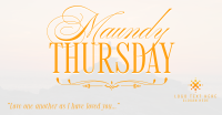 Holy Thursday Facebook ad Image Preview