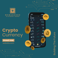 Cryptocurrency Investment Instagram post Image Preview