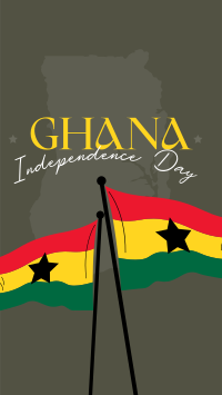 Ghana Freedom Day Instagram Story Design