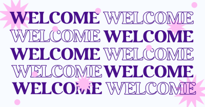 Welcome Shapes Facebook ad Image Preview
