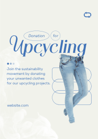 Fashion Upcycling Drive Poster Image Preview