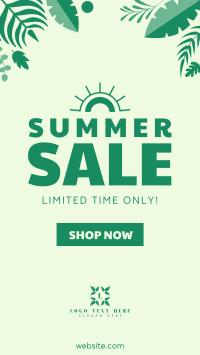 Super Summer Sale Facebook Story Design