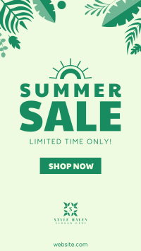 Super Summer Sale Facebook story Image Preview