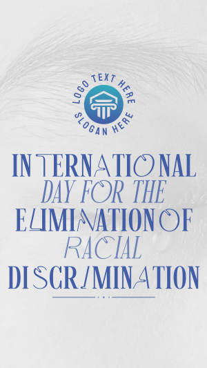 Eliminate Racial Discrimination Instagram story Image Preview