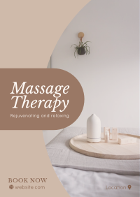 Rejuvenating Massage Flyer Design