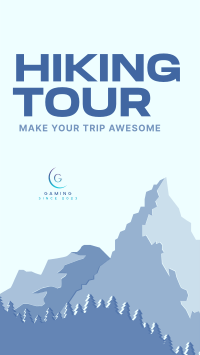Awesome Hiking Experience Facebook Story Design