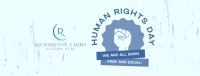 Human Rights Protest Facebook Cover Image Preview