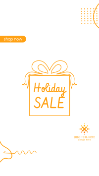 Holiday Sale Facebook story Image Preview