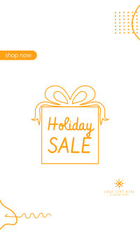 Holiday Sale Facebook story Image Preview