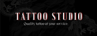 Amazing Tattoo Facebook Cover Image Preview