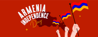 Celebrate Armenia Independence Facebook Cover Design