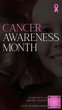 Cancer Awareness Month Instagram story Image Preview