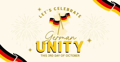 Celebrate German Unity Facebook ad Image Preview