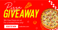 Pizza Giveaway Facebook Ad Design