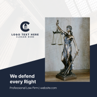 Law Firm Instagram Post Design