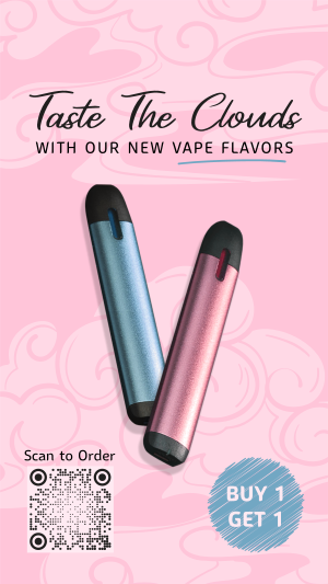 Vape Clouds Facebook story Image Preview
