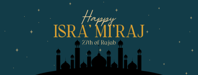 Isra' Mi'raj Spiritual Night Facebook cover Image Preview