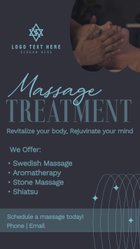 Spa Massage Treatment TikTok video Image Preview