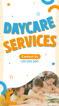 Star Doodles Daycare Services Instagram Story Design