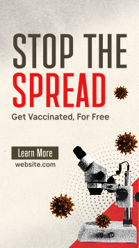 Medical Health Vaccination Facebook Story Design