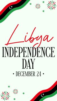 Happy Libya Day Instagram Story Design
