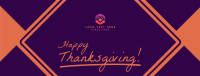 Happy Thanksgiving Facebook cover Image Preview