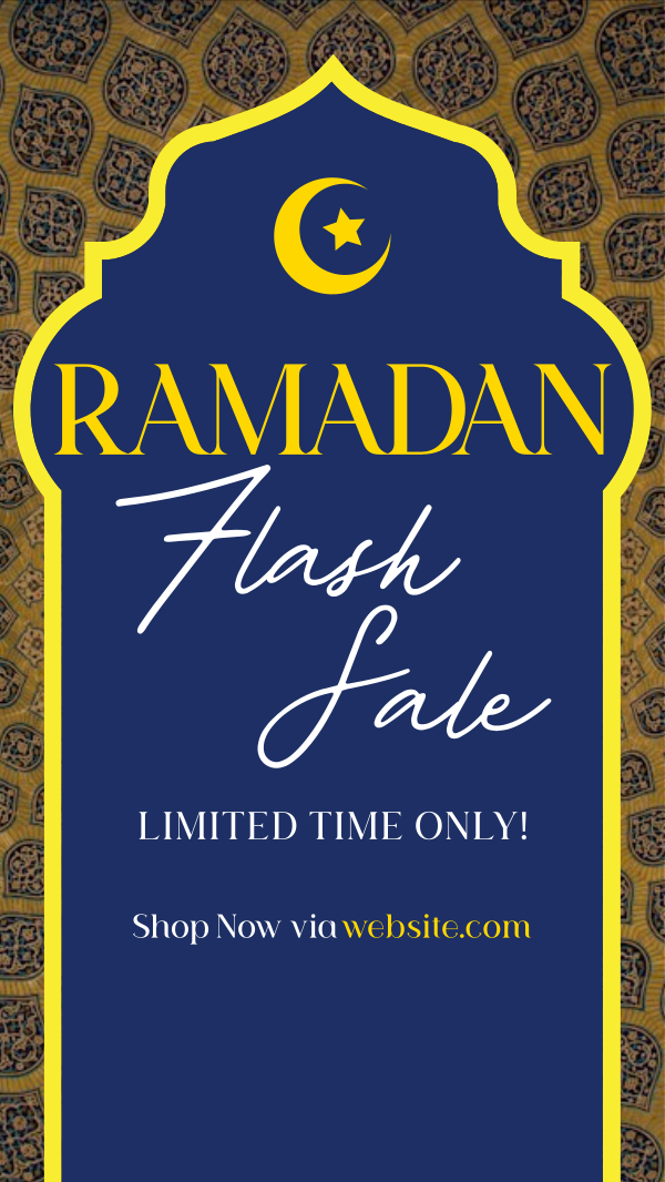 Ramadan Flash Sale Facebook Story Design