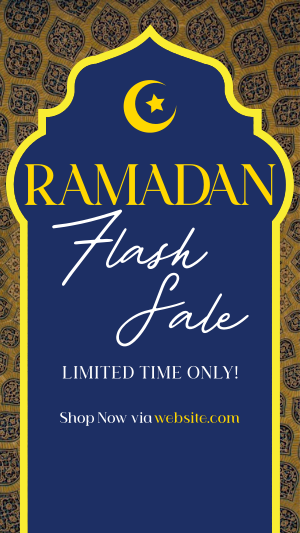 Ramadan Flash Sale Facebook story Image Preview