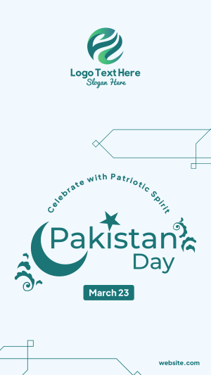 Pakistan Day Ornaments Instagram story Image Preview