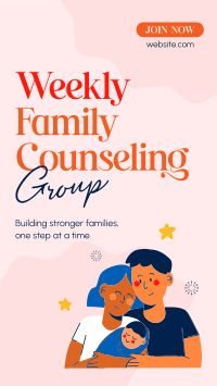 Weekly Family Counseling Facebook story Image Preview