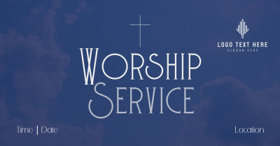 Sunday Worship Facebook ad Image Preview