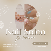 Elegant Nail Salon Services Instagram post Image Preview