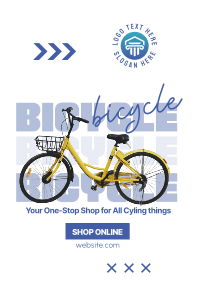 One Stop Bike Shop Poster Image Preview