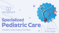 Pediatric Care Facebook event cover | BrandCrowd Facebook event cover Maker