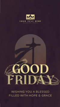 Good Friday Greeting Video Image Preview