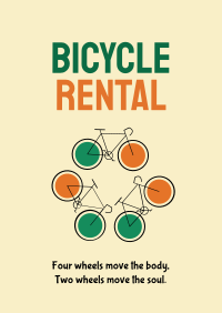 Bicycle Rental Poster Design