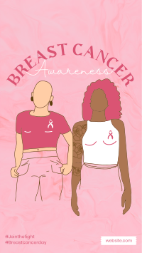 Breast Cancer Survivor Instagram Story Design