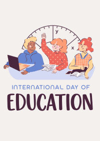 Students International Education Day Poster Image Preview