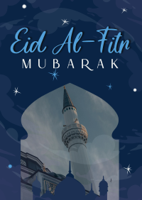 Joyous Eid Al-Fitr Flyer Design