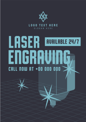 Engraving Professional Flyer Image Preview