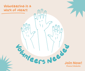 Volunteer Hands Facebook post Image Preview