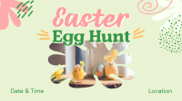 Fun Easter Egg Hunt Facebook Event Cover Design