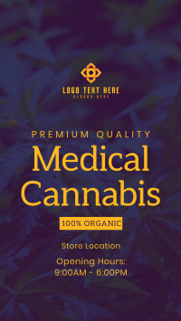 Medical Cannabis TikTok Video Design