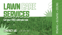 Professional Lawn Services Facebook event cover Image Preview