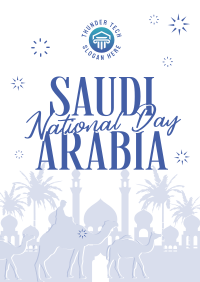 Saudi Arabia National Day Poster Image Preview