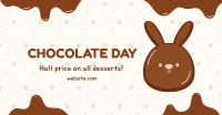 Chocolate Bunny Facebook Ad Design