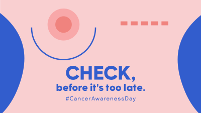 Cancer Awareness Movement Facebook event cover Image Preview