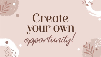 Your Own Opportunity Facebook event cover Image Preview